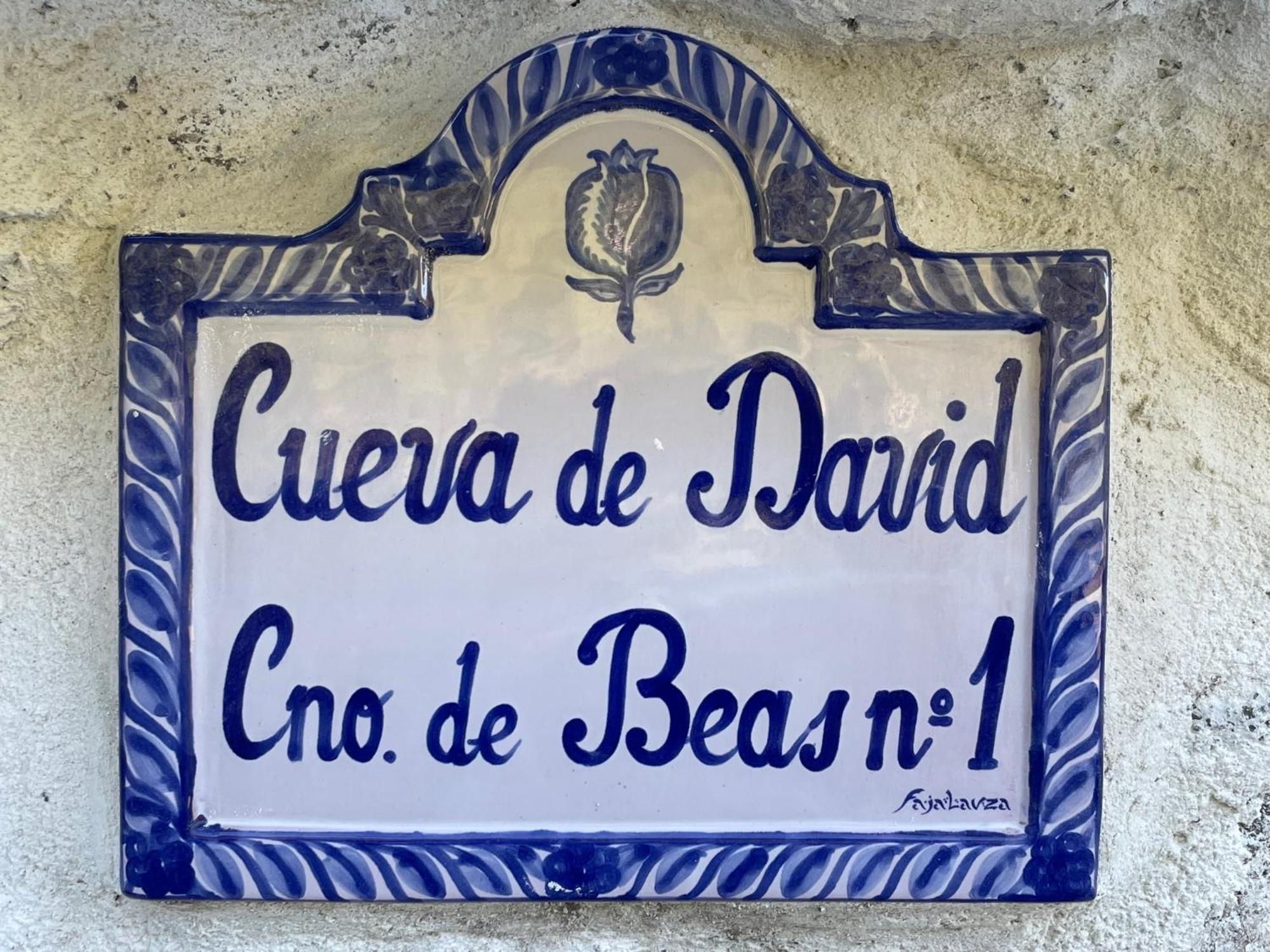 Cueva De David Villa Granada Bagian luar foto